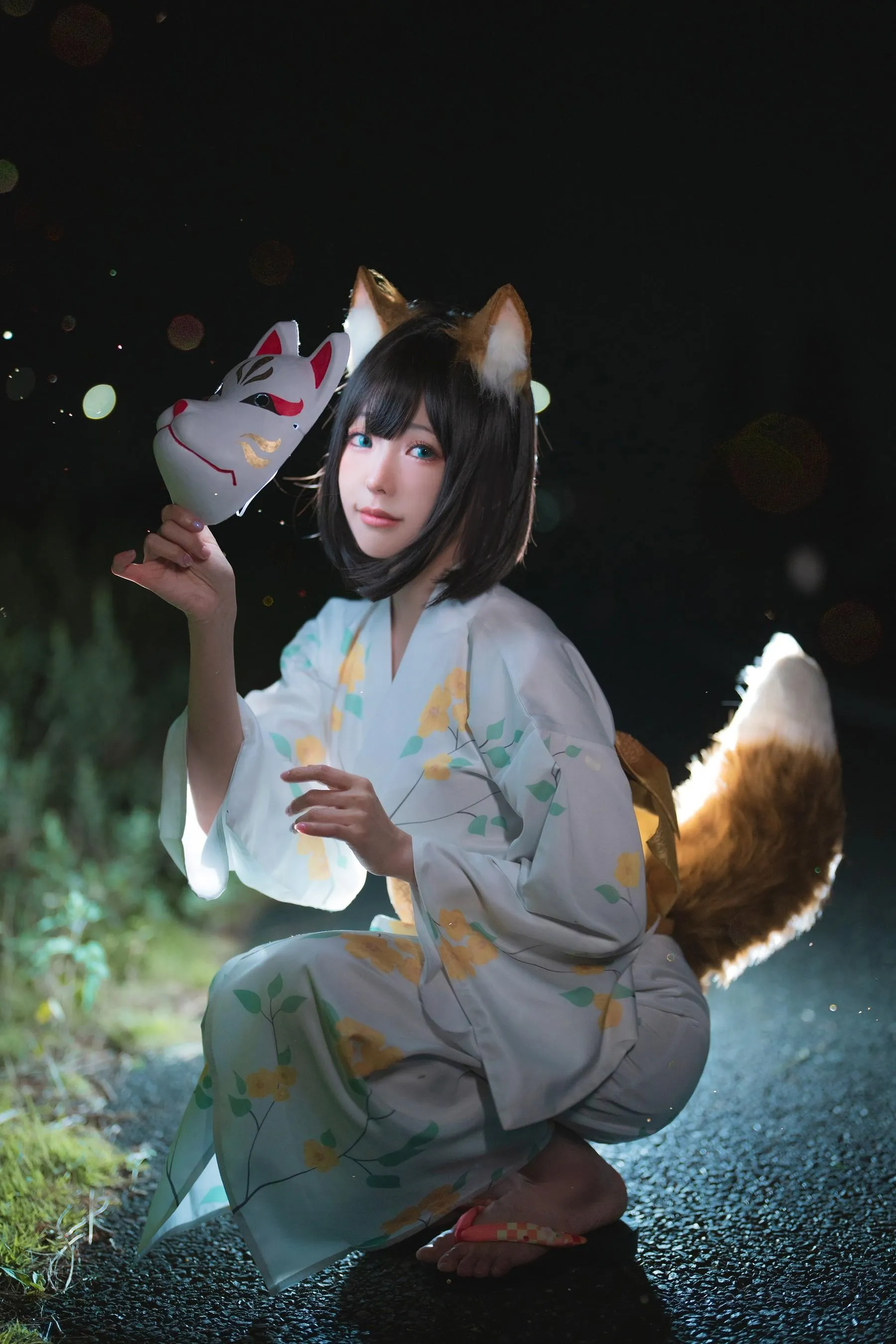 ElyEE子 – NO.115 2023.July C-Dongitsune ~Yukata 浴衣狐 [27P]插图2